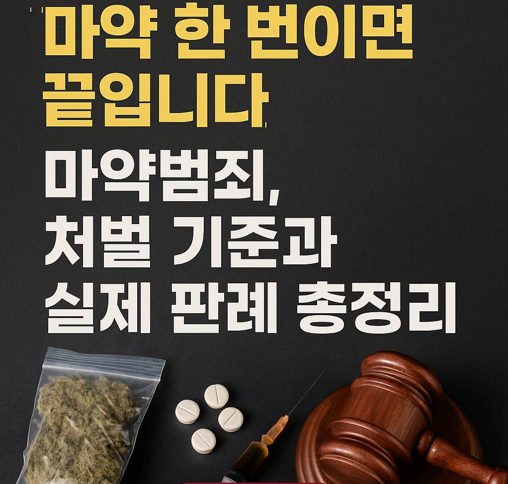 마약범죄 관련(대마, 알약, 주사기, 판사봉)