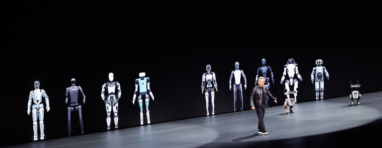 젠슨 황의 키노트 장면