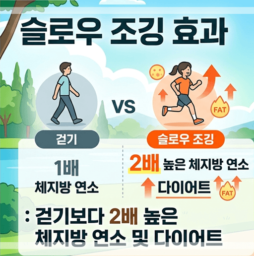 슬로우 조깅 효과