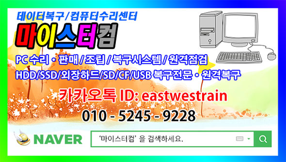 삼선동 데이터복구 마이스터컴