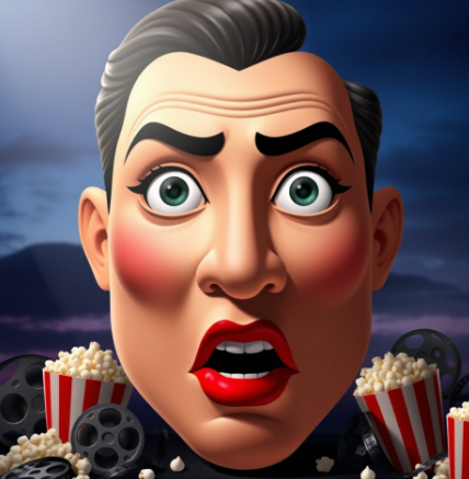 영화얼굴 그림