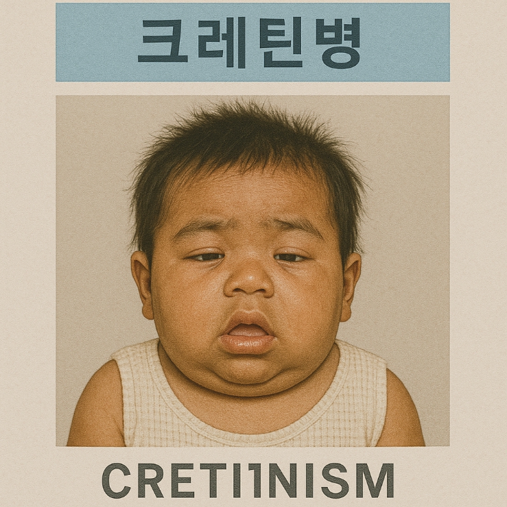 크레틴병 관련 자료 사진