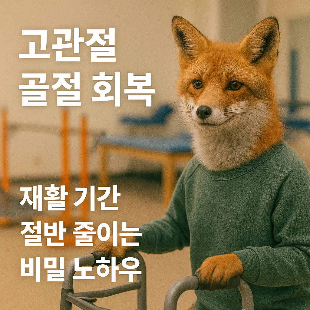 고관절 골절 회복, 재활 기간 절반 줄이는 비밀 노하우