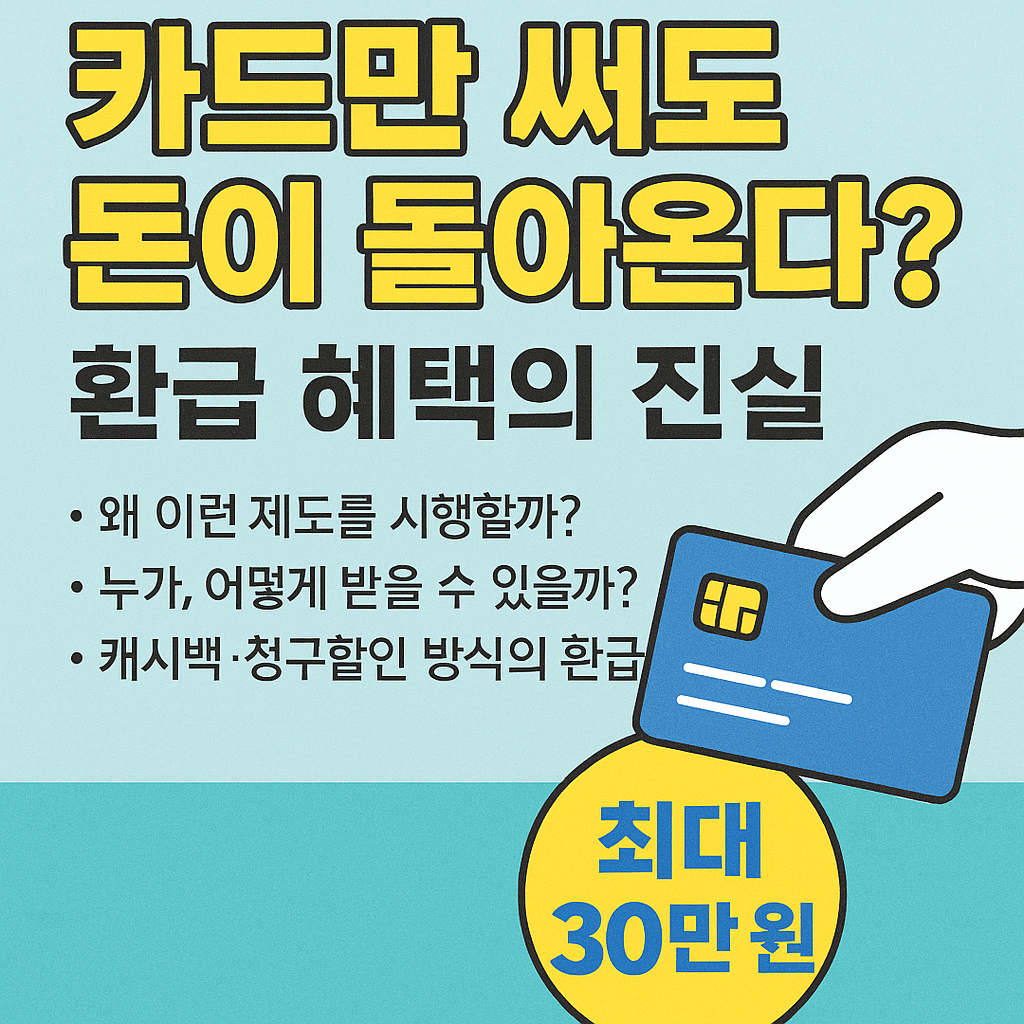 환급 혜택의 진실