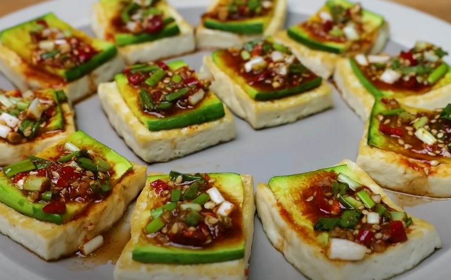 애호박 두부부침