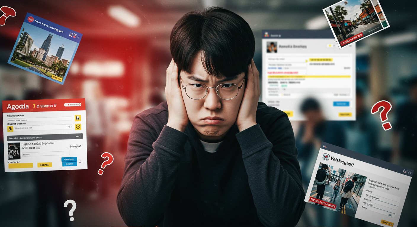 아고다 예약했다가 망하는 사람들 특징 5가지