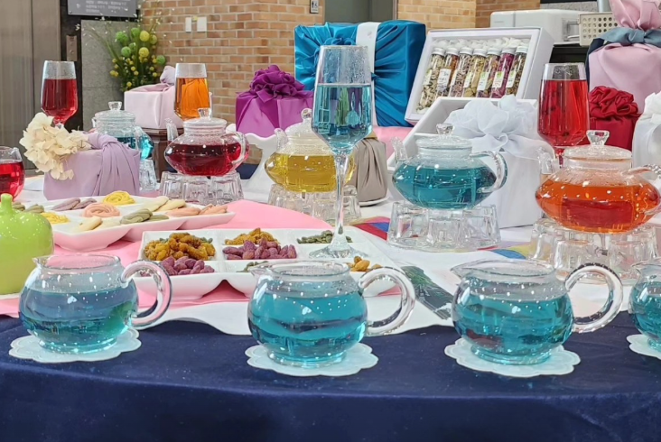 청송꽃차이야기솔채