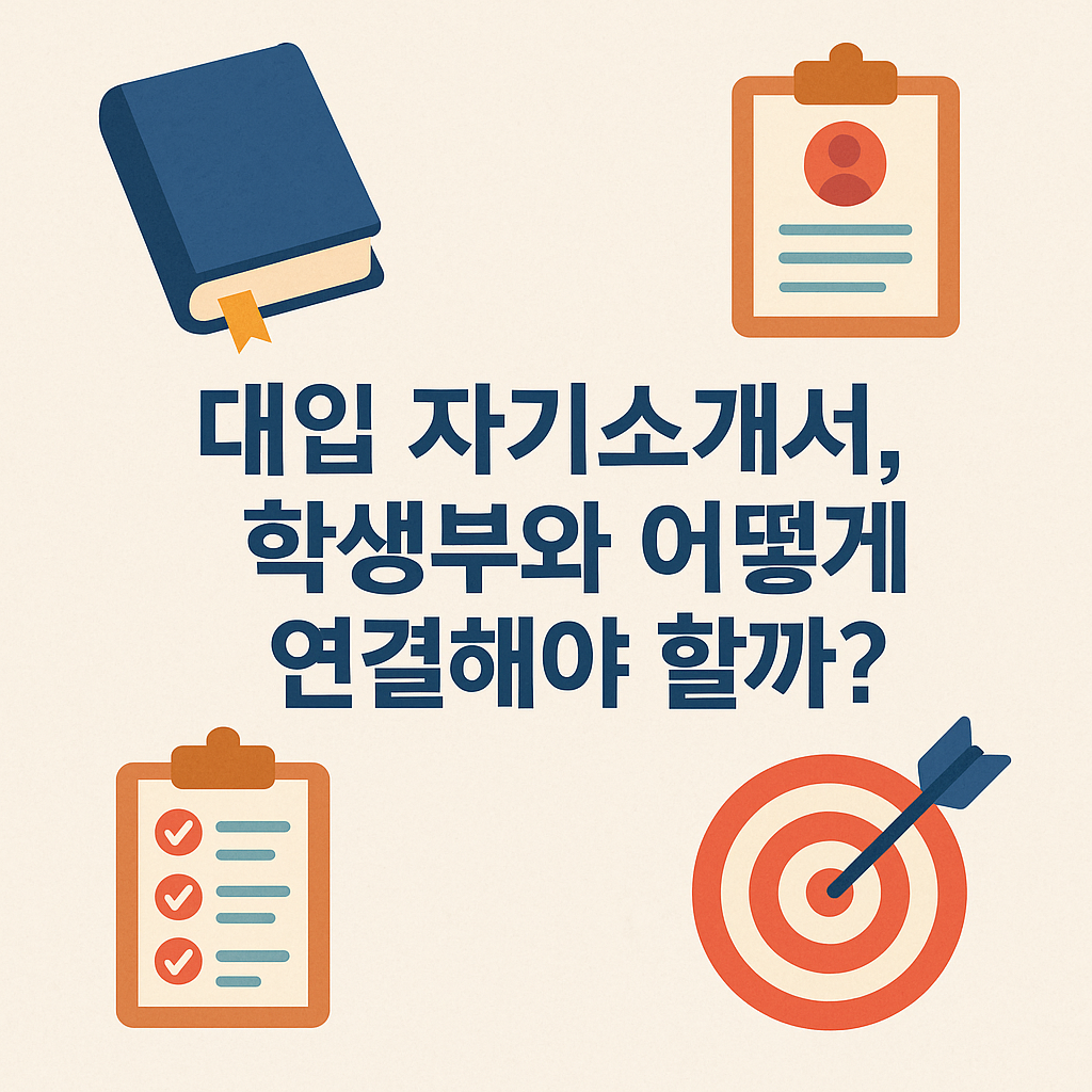 대입 자기소개서, 학생부와 어떻게 연결해야 할까?