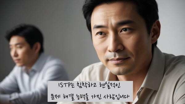 ISTP는 침착하고 현실적인 문제 해결 능력을 가진 사람입니다에 관한 사진입니다