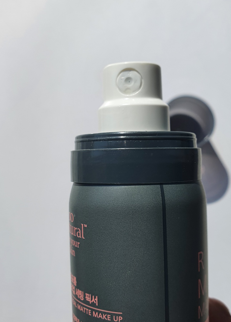쏘내추럴 리얼 매트 메이크업 세팅 픽서