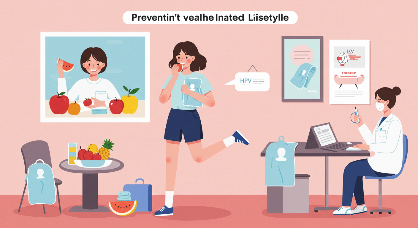 면역력 강화, HPV 백신, 곤지름 예방