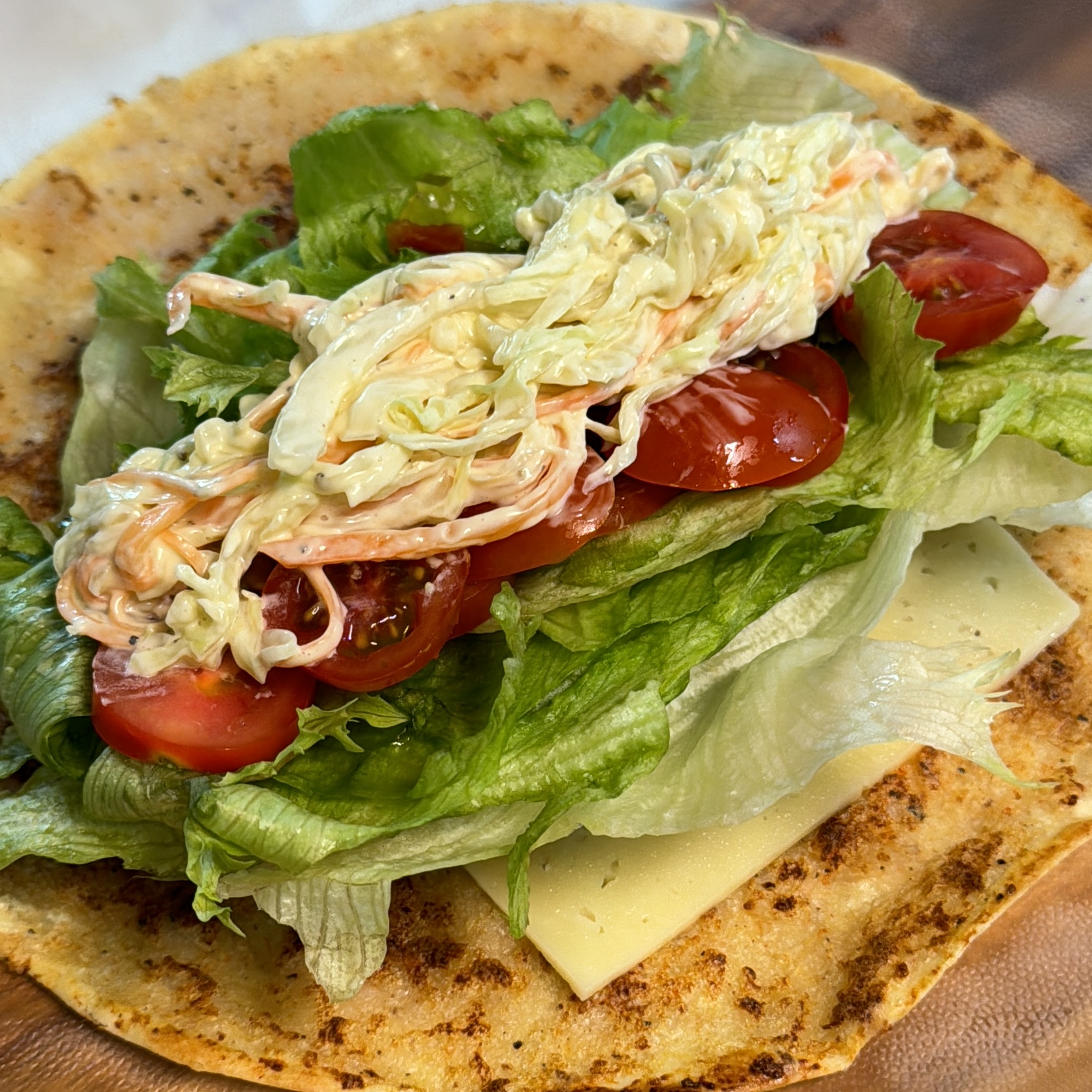 또띠아 새우버거 만들기