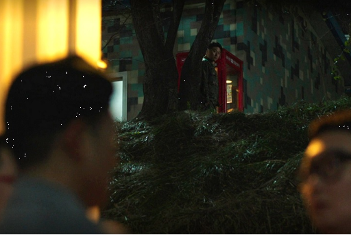 중대장 조백호의 성윤모 문제장면 목격!