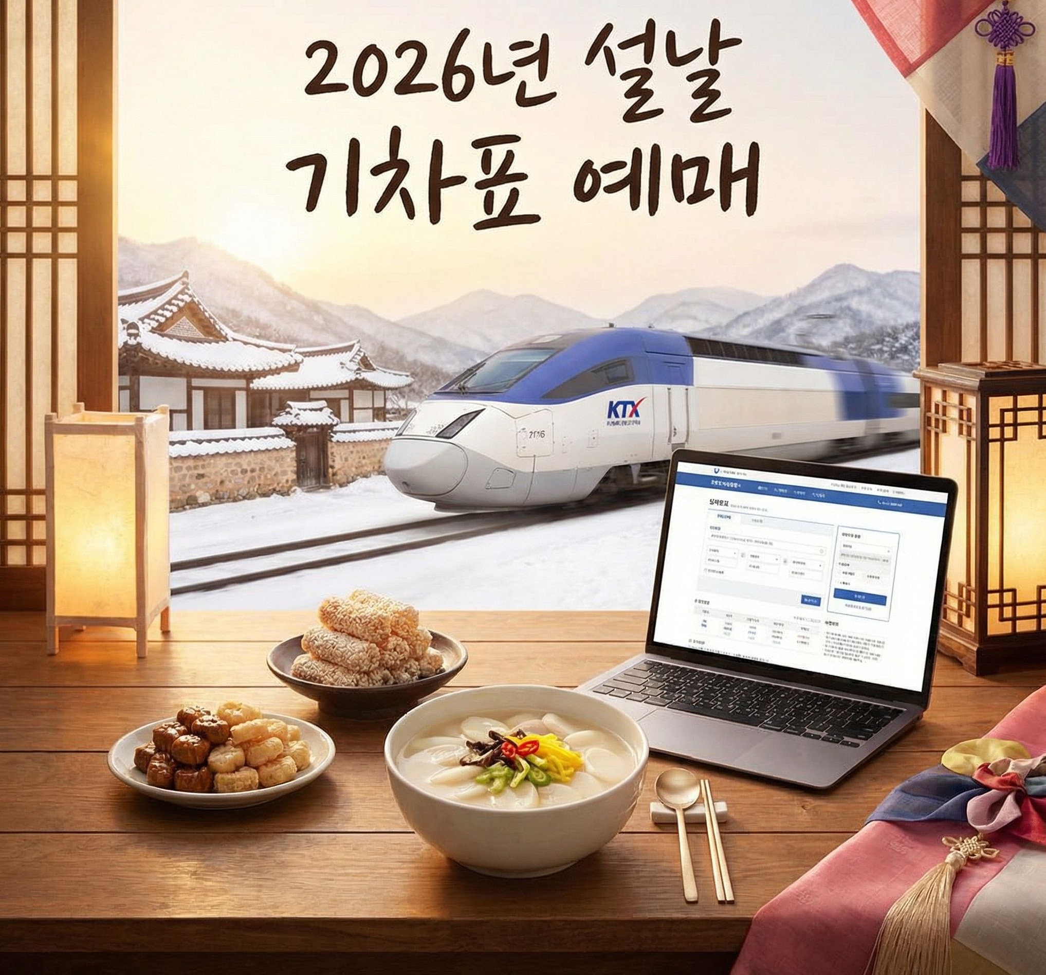 2026년 설 기차 취소표 예매 방법