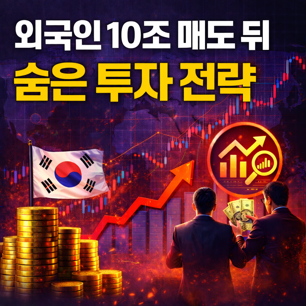 외국인 10조 매도 뒤 숨은 투자 전략