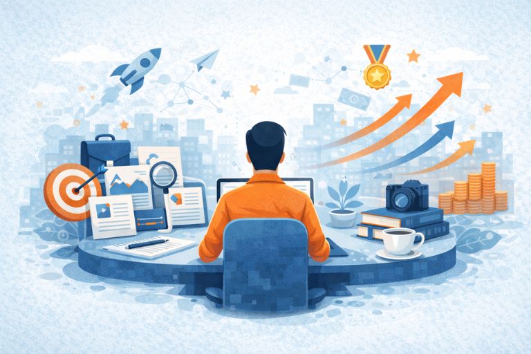 프리랜서를 위한 셀프 브랜딩 전략 관련 이미지