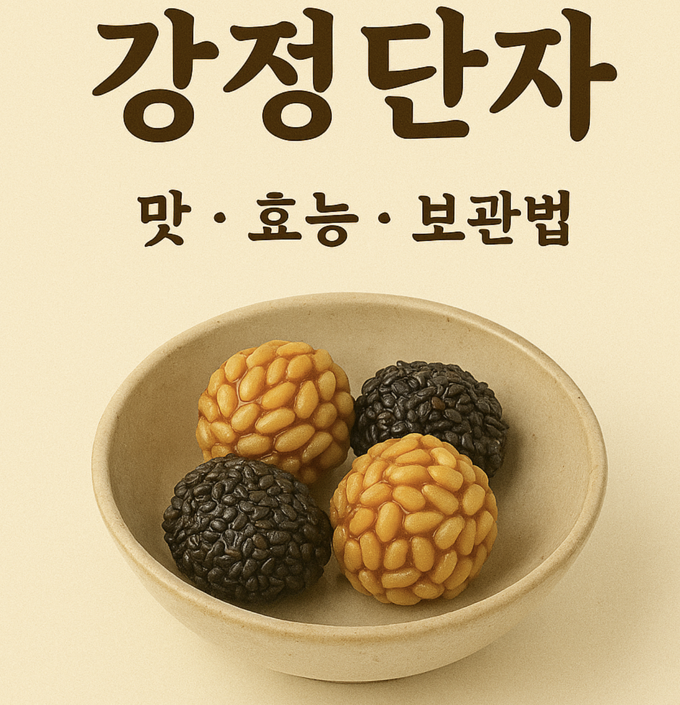 강정단자