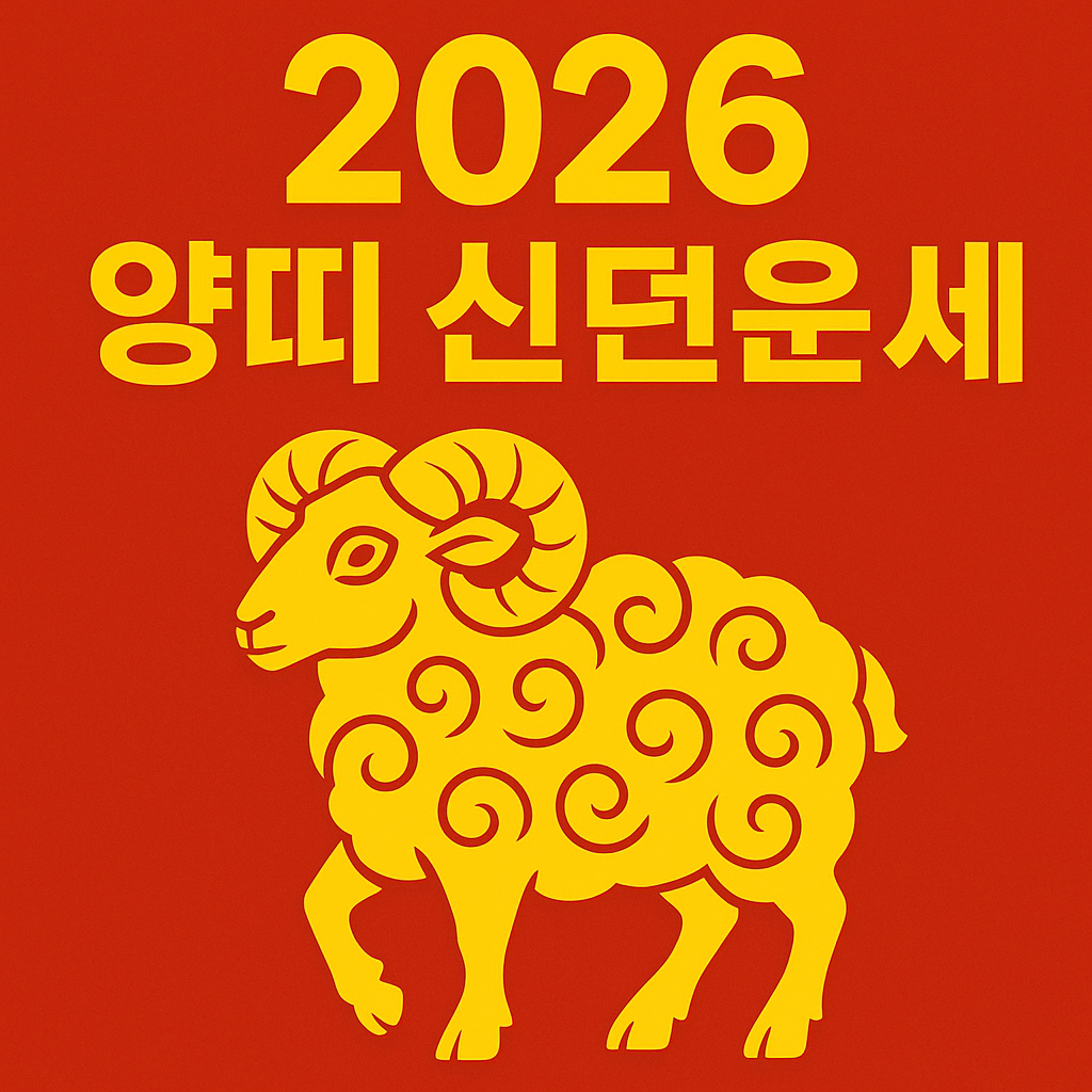 2026년 양띠 운세 - 사진