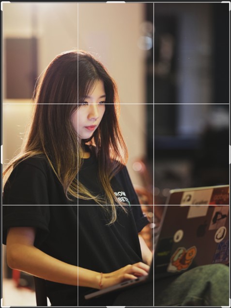 황금분할(삼분할)을 이용해서 촬영하기