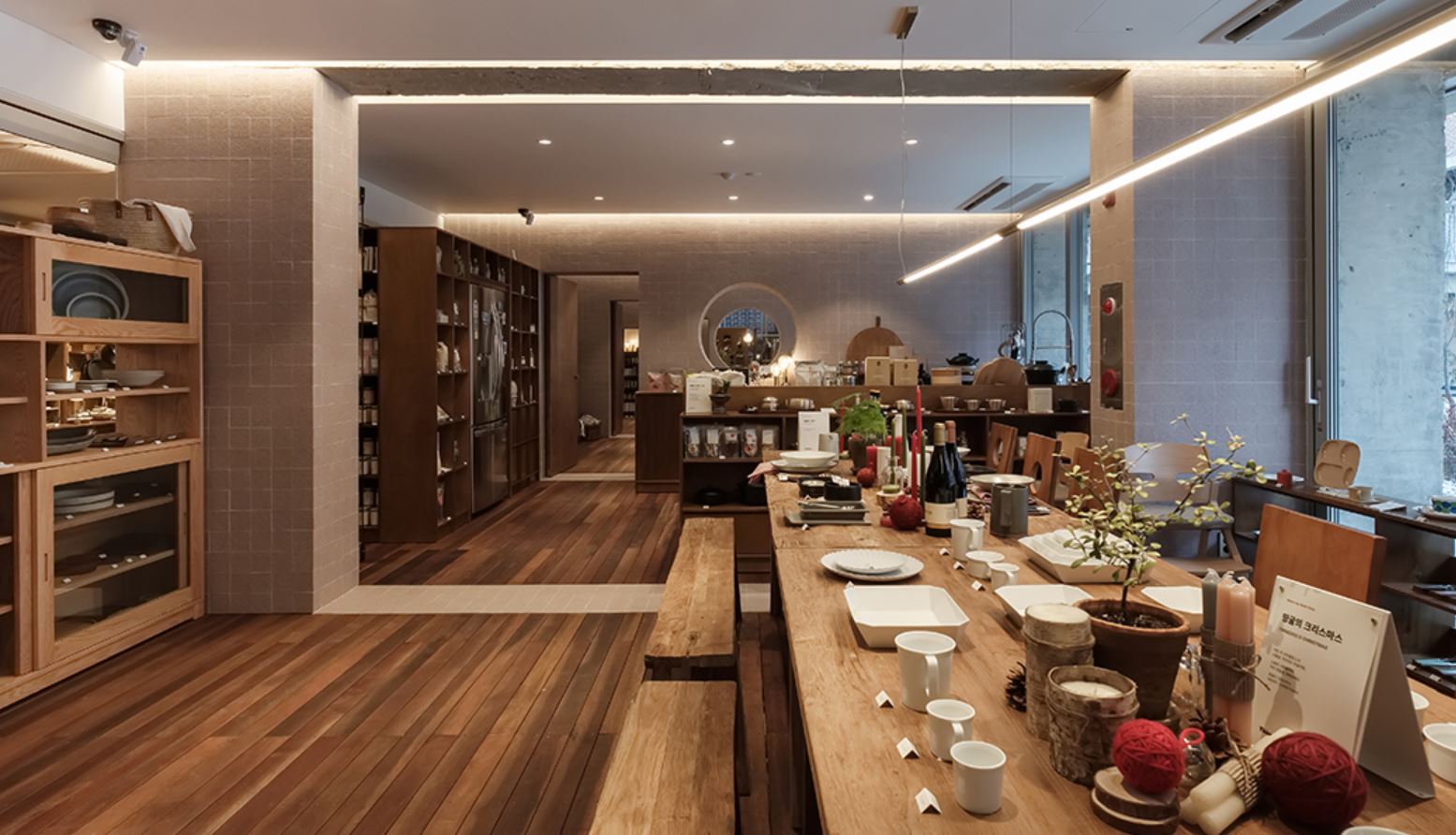 리빙소품 및 리빙매장