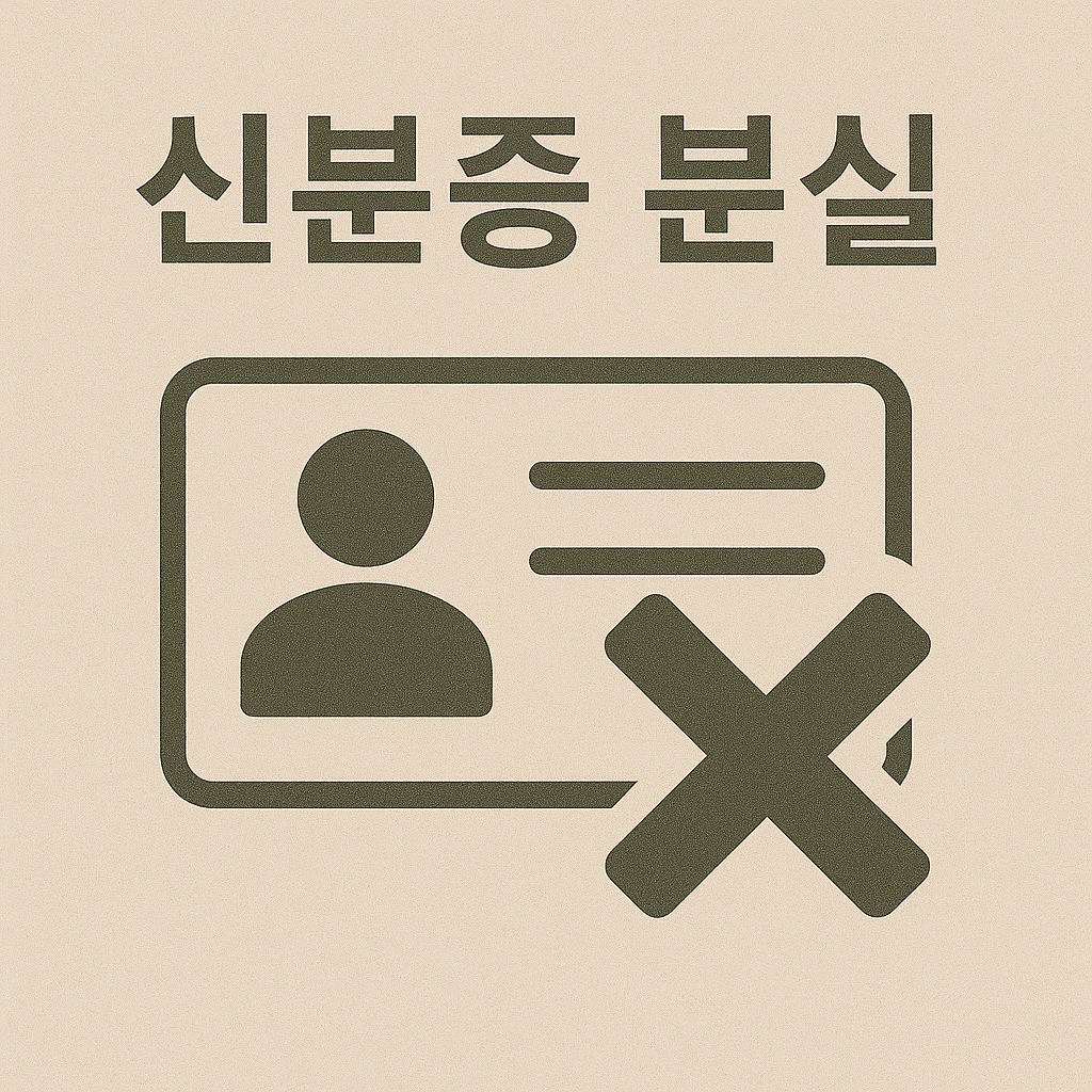 신분증 분실신고