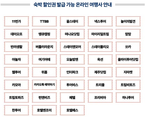 대한민국숙박세일페스타