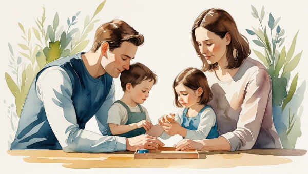 ENTJ 부모에게 필요한 것은 강한 기준 안에 감정과 참여의 여백을 남기는 일입니다에 관한 그림