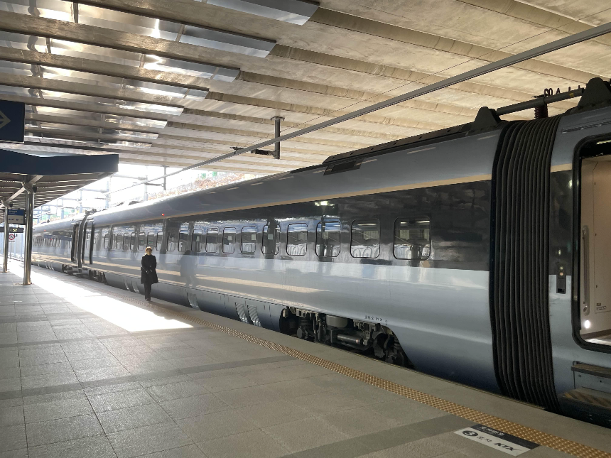 강릉 KTX 이음열차 전경