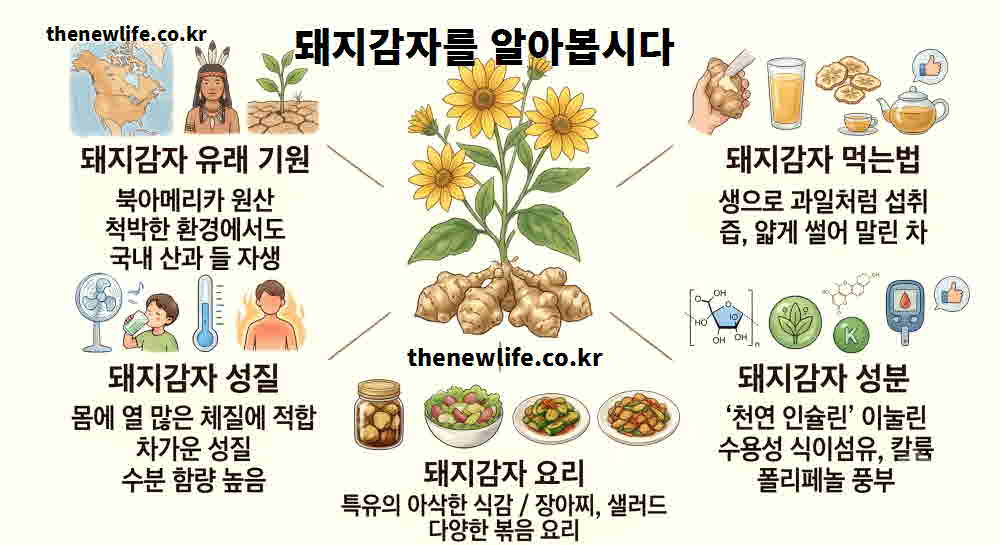 돼지감자 효능 기본정보