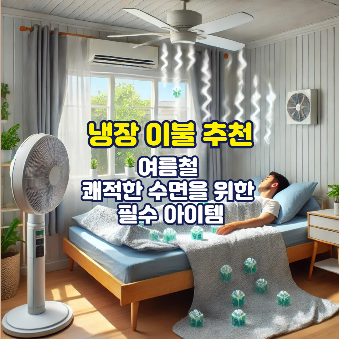 냉장 이불 추천: 여름철 쾌적한 수면을 위한 필수 아이템