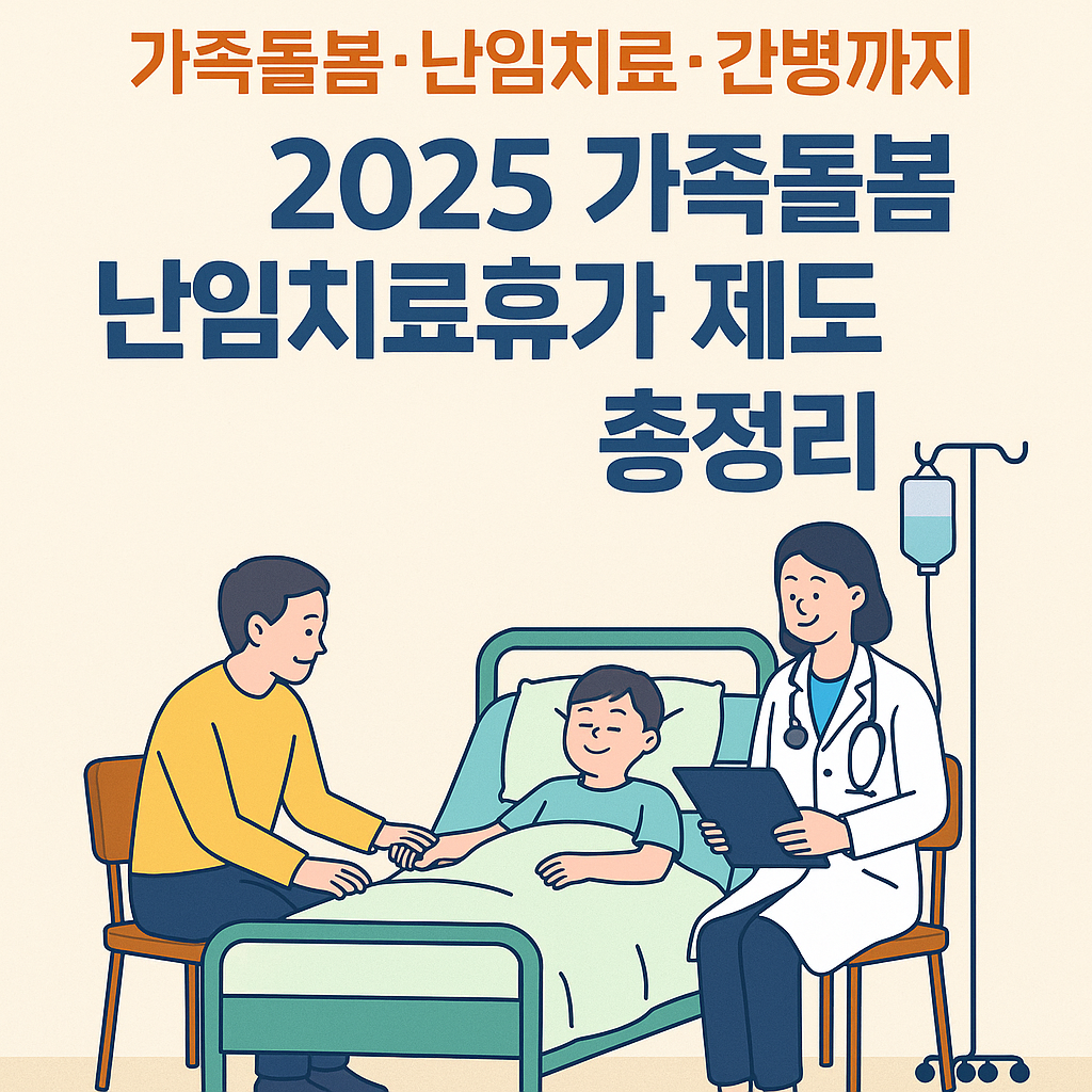 [2025 개정] 가족돌봄&middot;난임치료&middot;간병까지, 직장인을 위한 숨은 복지제도 총정리
