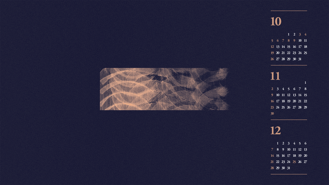 09 남색 추상 B - 2025년11월 노트북배경화면