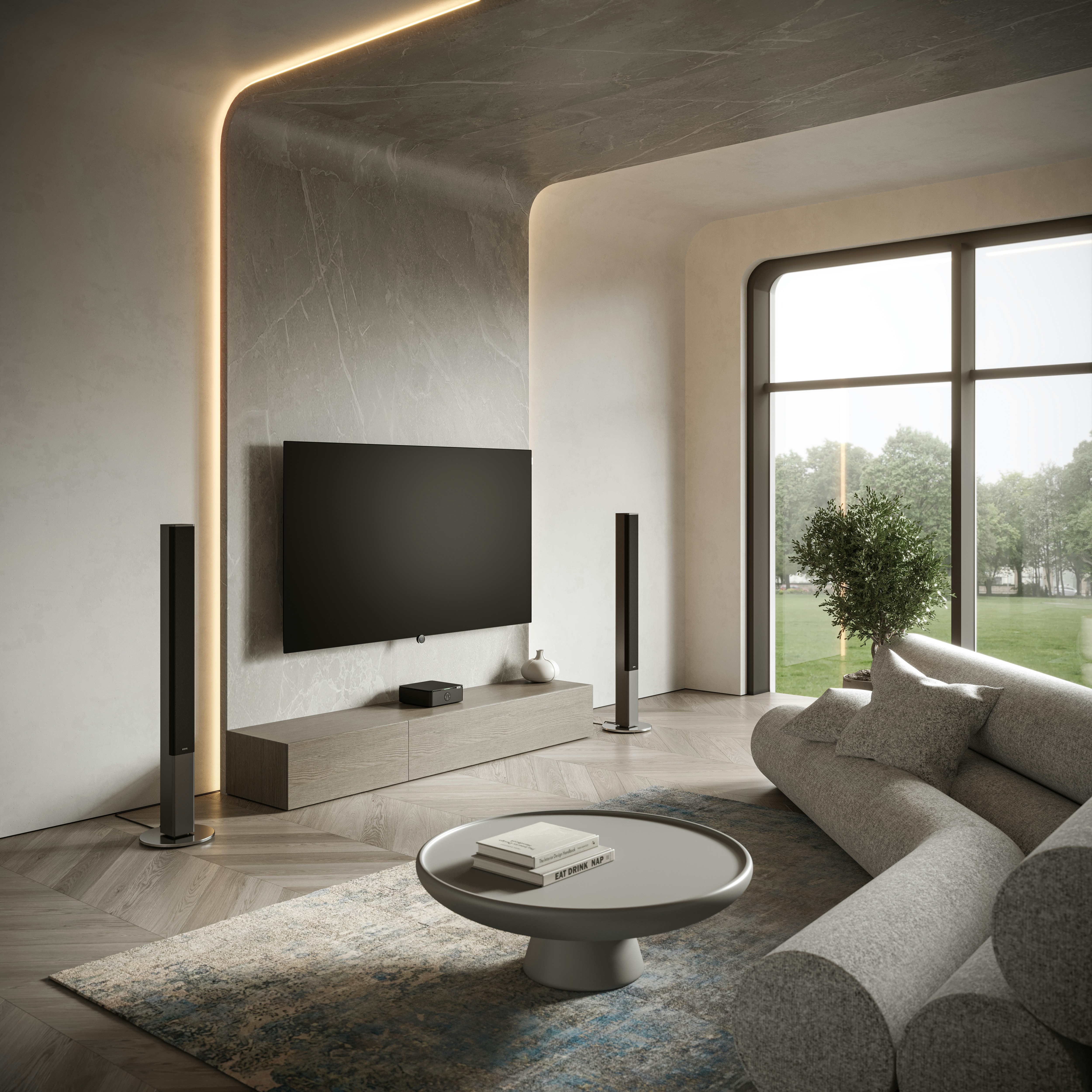 티비 벽 포인트