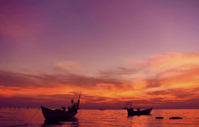 정동진 해변 해돋이