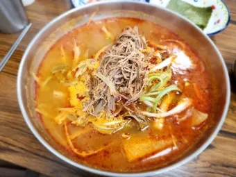 육개장 맛있게 끓이는법 사골 육수 레시피_14