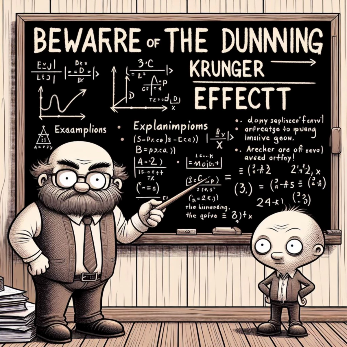 더닝 크루거 효과 표지