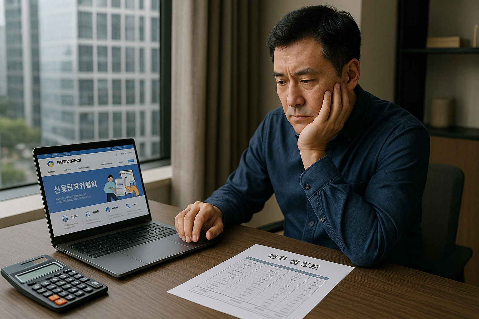 채무 회복 고심