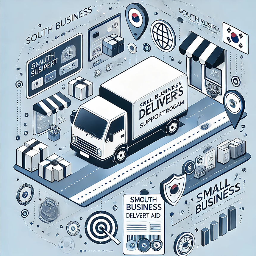 소상공인 배달&middot;택배비 지원 인포그래픽
