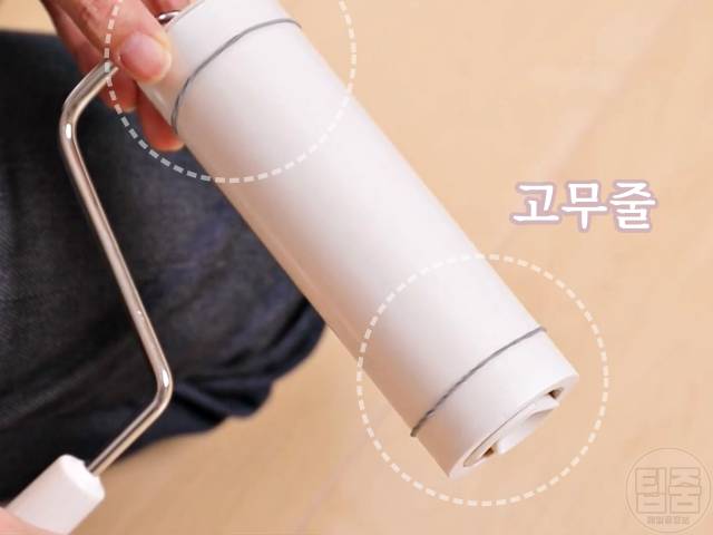 돌돌이 테이프 잘 벗기는법 돌돌이청소기 한장씩