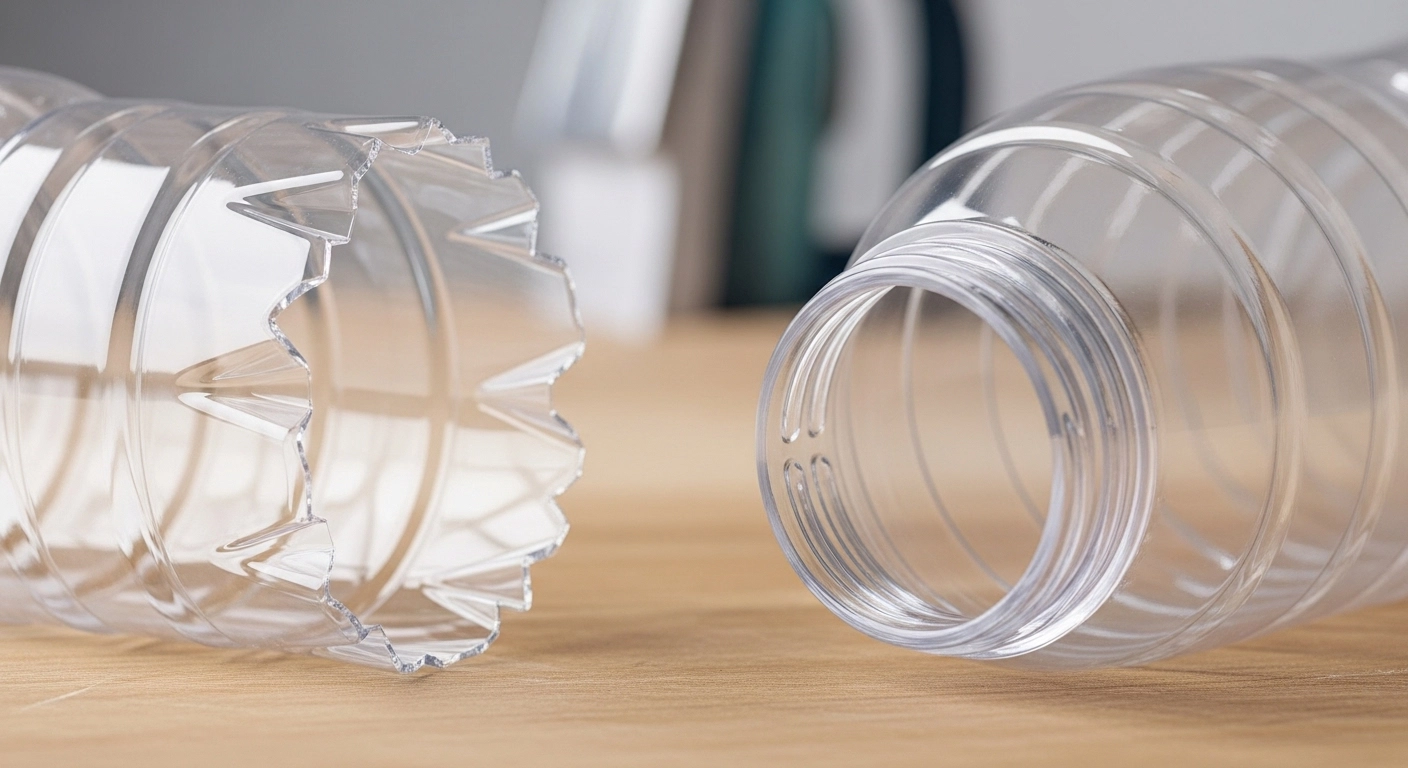 페트병 자르다 손 다치지 마세요! 힘 안 들이고 공장처럼 깔끔하게 자르는 3가지 비법 (마감 꿀팁)