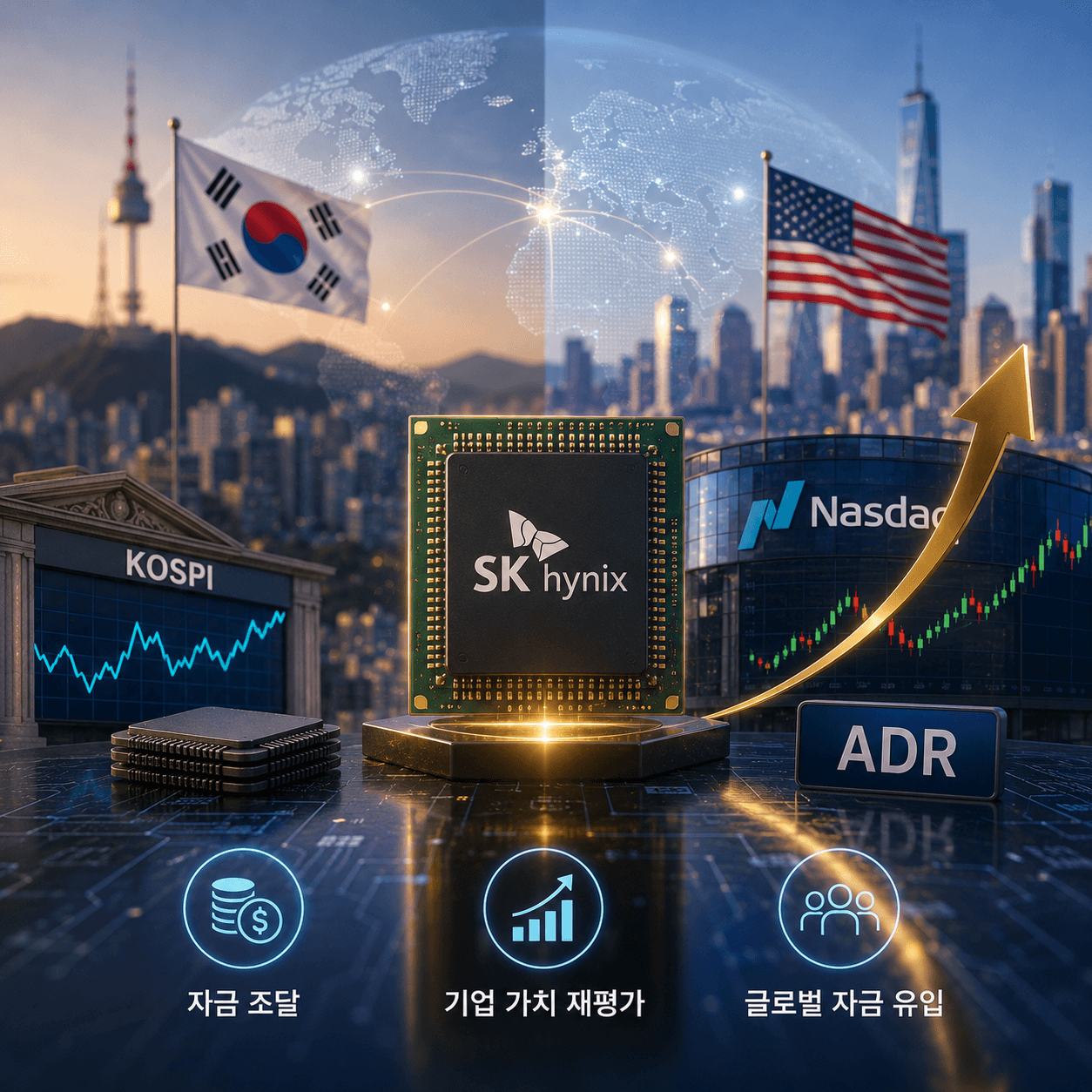 SK하이닉스 미국 상장 소식