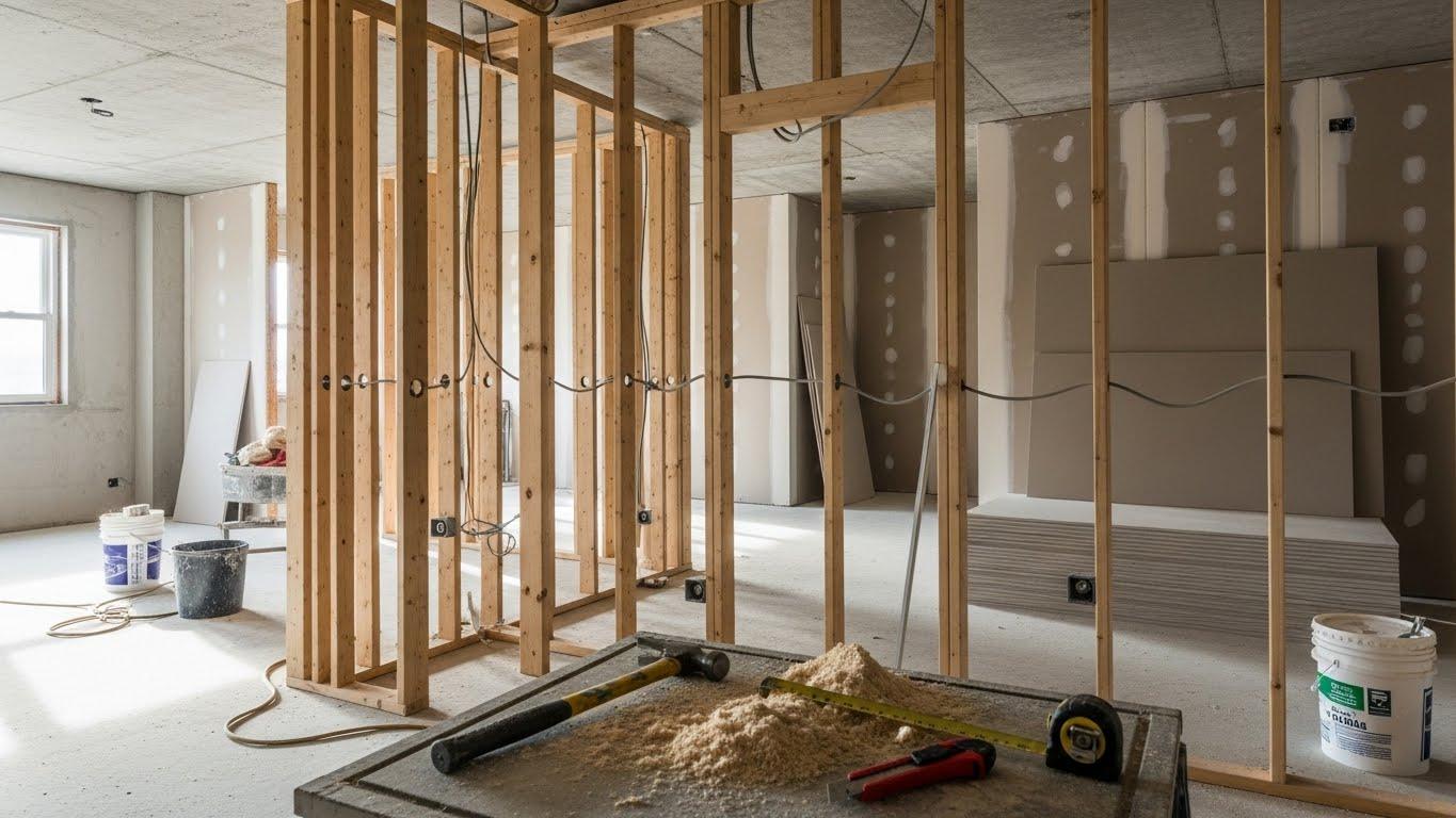 아파트인테리어공사안내문