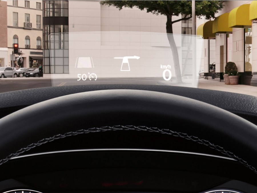 폭스바겐 아테온 헤드업 디스플레이