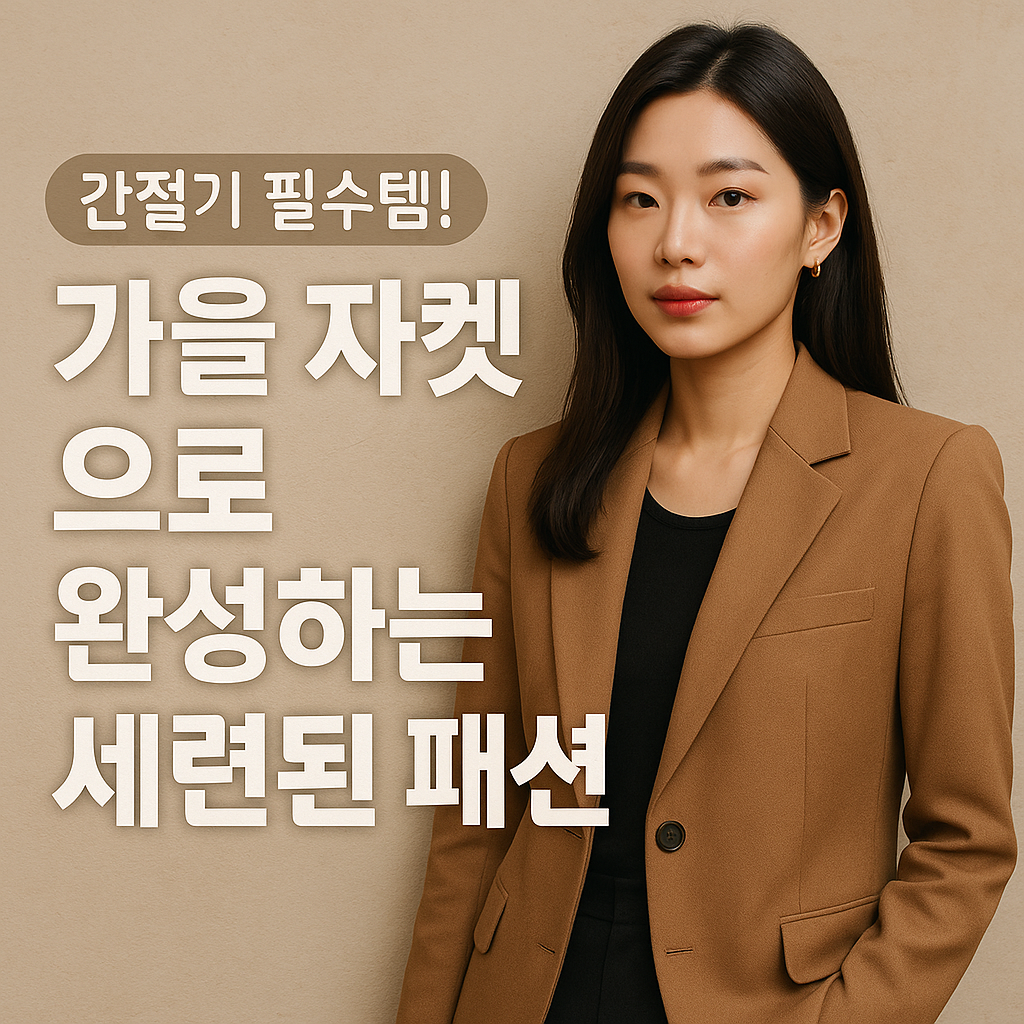 가을 자켓