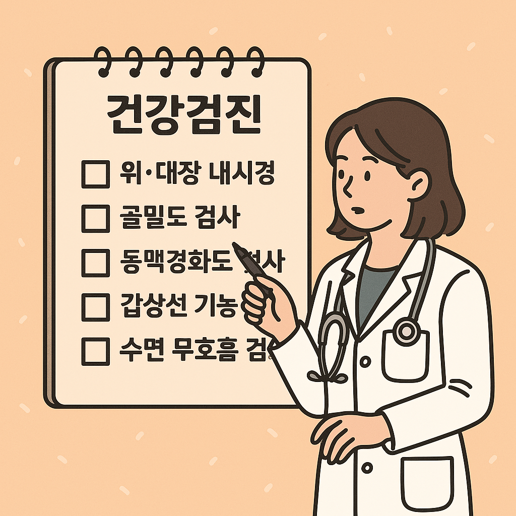 건강 검진에서 놓치기 쉬운 추가 검사