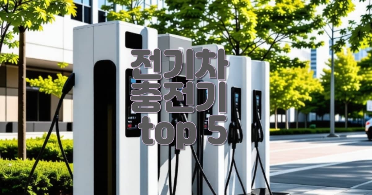 전기차 충전기 테마주 대장주 top5 이미지