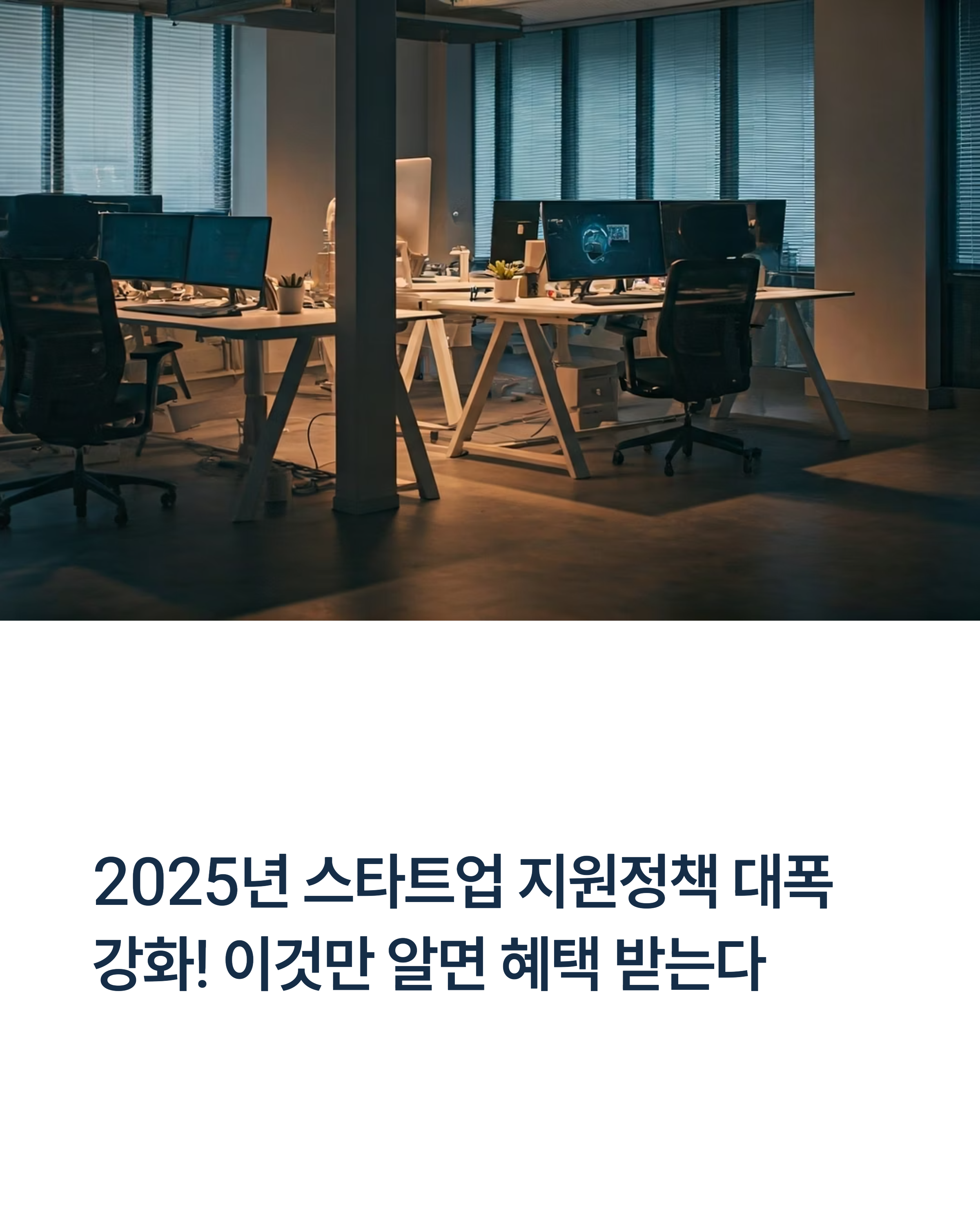 2025 기술혁신 정책 스타트업이 꼭 주목해야 할 변화들