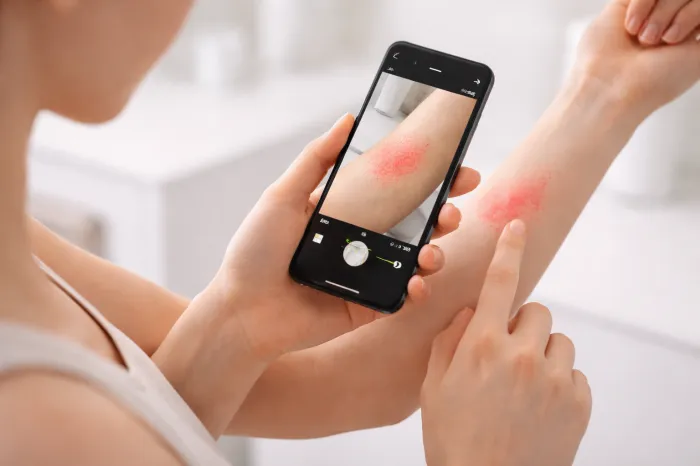 피부에 붉은반점이 생기는 이유