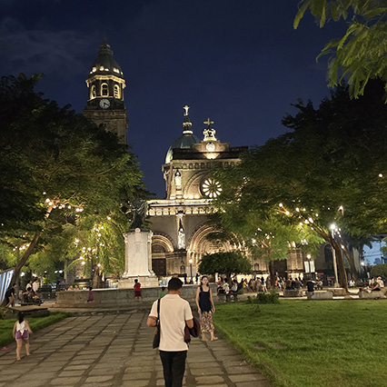 마닐라 인트라무로스 야경