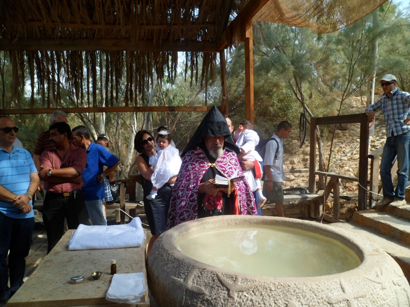 예수님 셰례받은 자리